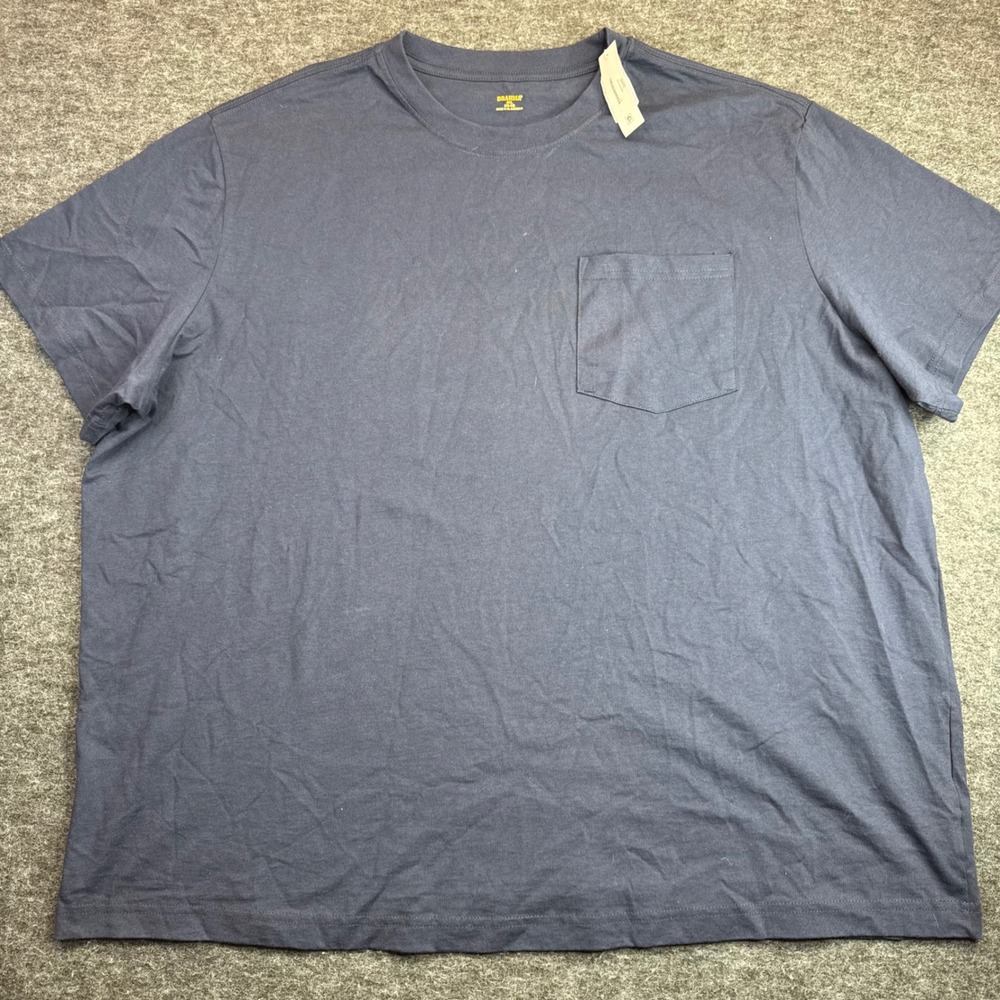 Brahma Work Tee Men‎ 4XL Blue Short Sleeve Pocket T-Shirt NWT